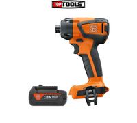 Fein ASCD 18-200 W4 18V Brushless Impact Driver With 1 x 5.0Ah Battery