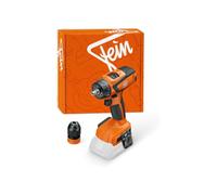 Fein ASCM 18 QSW AS Cordless Drill (120 Nm, 4-Speed Full Metal Gear, Weight Under 0.99 kg, Mechanical Torque Adjustment, Integrated Bit and Belt Holder, Compatible with Bosch Batteries)