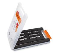 Fein 8 Piece Best of HSS Nova QuickIN Core Drill Bit Set