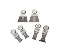 FEIN Best of E-Cut StarlockPlus Wood & Metal 6 E-Cut Plunge Cutting Blades for Wood and Metal Cutting Operations, Starlock Plus Fitting.