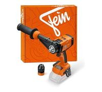 Fein Cordless Drill ASCM 18-4 QM AS (4000 RPM, 4-Speed Full Metal Gearbox, Kickback Function, Electronic Torque Adjustment, Integrated Bit and Belt Holder, Compatible with Bosch Batteries)