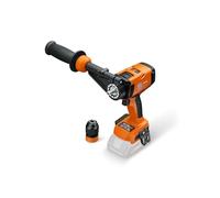 FEIN Cordless Drill ASCM 18 QM AS 4-Speed with Brushless Motor and QuickIN Interface Tapping up to M14 and Drilling with Carbide Hole Saws up to 80 mm Without Battery and Charger