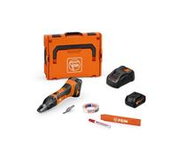 Fein ABSS 18 1.6 E AS 71300564000 Cordless Slotted Shears Set 2 x 5 Ah (Handy, Curvable Scissors, for Sections and Cutouts in Sheets)