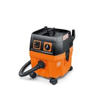 FEIN Dustex 25 L Construction Site Vacuum Cleaner for Connecting Power Tools, Wet/Dry Vacuum Cleaner with 7.5 m Cable and Plug, Max. Power Consumption 1380 W, Approval for Dust Class L