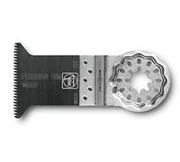 FEIN E-Cut Precision Cutting Blade, Pack of 1 pcs., Width 50 mm, Length 50 mm, Starlock Attachment, Bimetal Saw Blade with Japanese Teeth in Two Rows
