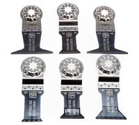 Fein E-Cut Starlock Blade Set for Wood and Metal 6 Piece 35222967010