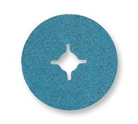 FEIN Fibre Sanding Discs 125 mm, 60 Grain I 25 x Sanding Discs for Angle Grinder I For Grinding Steel and Stainless Steel I Ideal for Edge Processing