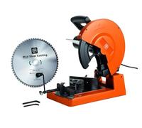 FEIN Hacksaw MKAS 355 (Saw Blade Ø 355 mm, for Steel/Metal, Angle Adjustment from 0° to 45°, Output Power 1050 W, Soft Start, Saw with Saw Blade for mild Steel