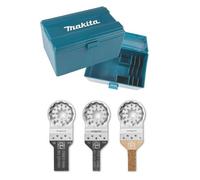 Fein Makita Starlock E-Cut Saw Blade 3Pc Multi Tool Mini Combo Set Carbide + Box