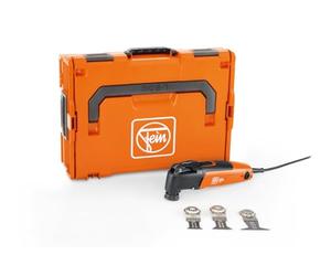 FEIN Multimaster MM 300 Plus Start, The Effective Multitool with Basic Equipment for Sawing in Wood, Metals, Plasterboard and Plastics, 250 W, StarlockPlus, QuickIN Tool Change