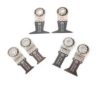 Fein E-Cut Starlock Wood Metal Multi-Tool Function Blade Set 6pc