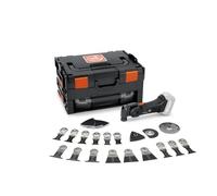 FEIN Oscillating Multi Tool Black Edition AMPShare AMM 700 MAX AS Multitool, Bare Unit, L-Boxx, 30pcs Accessories for Sawing in Wood and Metal, Grinding, StarlockPlus (Prize Inside Each Box)