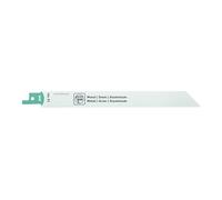 Fein Reciprocating Saw Blade BIM 180 T10 MSA (Cutting Length 180 mm, TPI 10, Max. Material Thickness 12 mm, for Metal and Steel, Set Teeth, Saw Blade) 31324000449