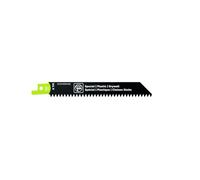 Fein Reciprocating saw blade HCS 130 T6 DW (cutting length 130 mm, TPI 6, max. material thickness 100 mm, for plasterboard and dry wood up to 100 mm, set teeth, saw blade) 31324000456
