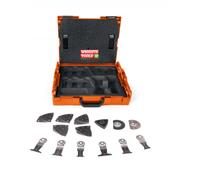 Fein Saw Blade 34PC Starlock Multitool Set E-Cut Wood + Metal + Sanding + Lboxx