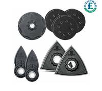 Fein Starlock Oscillating Triangle & Finger Pad Set With Sanding Disc Set of 7