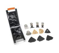 FEIN Starlock Plus Ultimate Set, 23 Professional Sawing, Sanding, Cutting, Scraping, Cutting and Shaving Accessories - Starlock Plus Attachment
