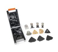 FEIN Starlock Plus Ultimate Set, 23 Professional Sawing, Sanding, Cutting, Scraping, Cutting and Shaving Accessories - Starlock Plus Attachment