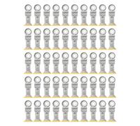 Fein Starlock Plus Universal Saw Blade, 50 Pack, 1-3/4 x 2-3/8 in | Titan Coated Bimetal Blade for Precision Cutting in Wood, Plasterboard and Plastics, 63502152450