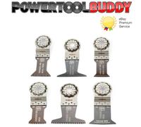 Fein Starlock Wood and Metal Best Of E-Cut 6pc MultiTool Blade Set