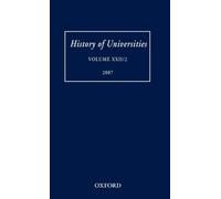 Feingold - History of Universities Volume XXII/2 - New hardback or ca - N555z