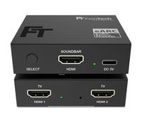 FeinTech AX420 HDMI eARC Switch 2 TV x 1 Soundbar - Use Your Soundbar on 2 Displays