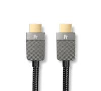 FeinTech ProCupra HDMI Cable 0.5 m Short 8K 60Hz 4K 240Hz 48Gbps eARC CEC, Compatible with TV, PC, Xbox, PS5