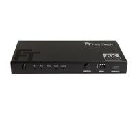 FeinTech SW212 HDMI 2.1 Switch 2 in 1 Out with HDMI Audio Extractor 4K 120Hz and Automatic Switching 8K 60Hz VRR ALLM Audio Splitter to Optical SPDIF Toslink and 3.5 Jack