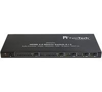 FeinTech VMS04201 HDMI Matrix Switch 4x2 with Audio Extractor Scaler Ultra HD 4K 60Hz HDR