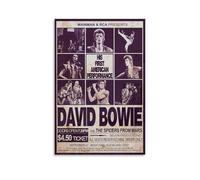 Feioust David Poster Bowie Music Vintage Collage Music Posters for Room Aesthetic Canvas Wall Art Bedroom Decor12x18inch(30x45cm)