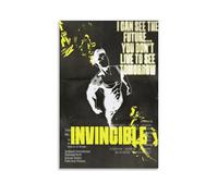 Feioust Invincible Poster Comic Tv Series Vintage Music Posters for Room Aesthetic Canvas Wall Art Bedroom Decor12x18inch(30x45cm)