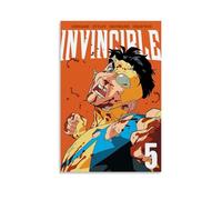 Feioust Invincible Poster Tv Series Comic Music Posters for Room Aesthetic Canvas Wall Art Bedroom Decor12x18inch(30x45cm)