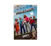 Feioust Minecraft Poster Movie Game Vintage Comic Music Posters for Room Aesthetic Canvas Wall Art Bedroom Decor12x18inch(30x45cm)