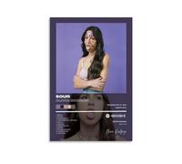 Feioust Olivia Poster Rodrigo Singer Music Album Sour Music Posters for Room Aesthetic Canvas Wall Art Bedroom Decor12x18inch(30x45cm)