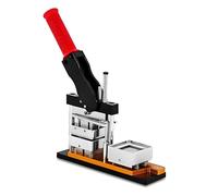 Feiphla Photo Magnet Machine,Fridge Sticker Making Machine,DIY Fridge Magnets Pin Maker Machine,with Paper Cutter,for Your Business Machine-53 * 80mm