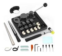 Feiphla Ring Bending Tool,Earring Bending Machine,with Nylon Dies, Spoon Earring Bending Machine,for Jewelry Making Set17