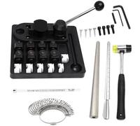 Feiphla Ring Bending Tool,Earring Bending Machine,with Nylon Dies, Spoon Earring Bending Machine,for Jewelry Making Set6