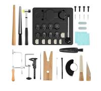 Feiphla Ring Bending Tool,Earring Bending Machine,with Nylon Dies, Spoon Earring Bending Machine,for Jewelry Making Set14