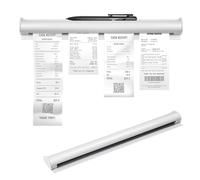 Feirdhoo Pack of 2 receipt holders, kitchen ticket receipt rail, receipt bar, catering, 30 cm, self-adhesive aluminium order holder, clamp bar, note holder for hold orders, office, bar, order