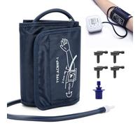 Feirdhoo Upper Arm Blood Pressure Cuff 22-42cm with 6 Adapters | Replacement sleeve for blood pressure monitor suitable for common devices, easy to change, saves money and protects the