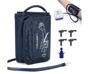 Feirdhoo Upper Arm Blood Pressure Cuff 22-42cm with 6 Adapters | Replacement sleeve for blood pressure monitor suitable for common devices, easy to change, saves money and protects the