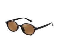 FEISEDY Oval Sunglasses for Women UV protection Retro Cats Eye Narrow 90s Sun Glasses B1171