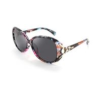 FEISEDY Polarised Sunglasses Womens, Large Ladies Sun Glasses Anti Glare