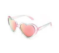 FEISEDY Polarized Heart Shaped Sunglasses for Women, Vintage Womens Sun Glasses UV400 Protection