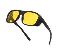 FEISEDY Rectangular Polarized Sunglasses for Men Women Retro Shades B0348