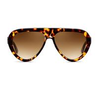FEISEDY Retro Oversized Pilot Sunglasses for Women Men B9176 | UV400 Protection, Trendy Big Oval Frame, 70s Vintage Shades
