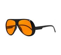 FEISEDY Retro Oversized Pilot Sunglasses Womens Men HD UV400 Lenses B0344