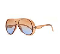 FEISEDY Retro Oversized Pilot Sunglasses Womens Men HD UV400 Lenses B0344