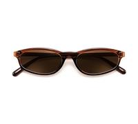 FEISEDY Small Oval Cat Eye Sunglasses for Women Men, 90s Y2K Retro Lightweight Narrow Frame Trendy Shades B9169