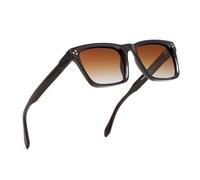 FEISEDY Square Sunglasses For Men Women Polarized Trendy Chunky Thick Frame Rectangle Shades Sun Glasses UV400 B0294
